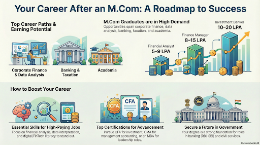 Career after M.Com &ndash; best job opportunities, salaries and courses to